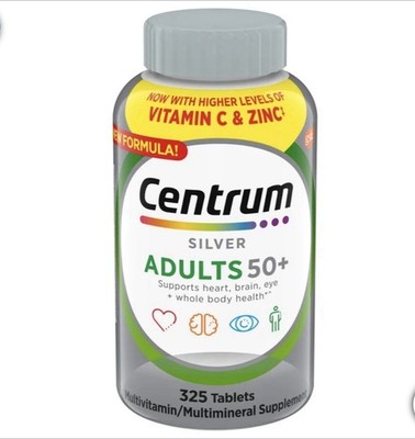 Centrum Silver Adults 50+ Multivitamins Tablet - 325 Tablets