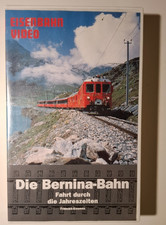 VHS Die Bernina-Bahn - Fahrt durch die Jahreszeiten  DESTI-Film, ca. 50 Min