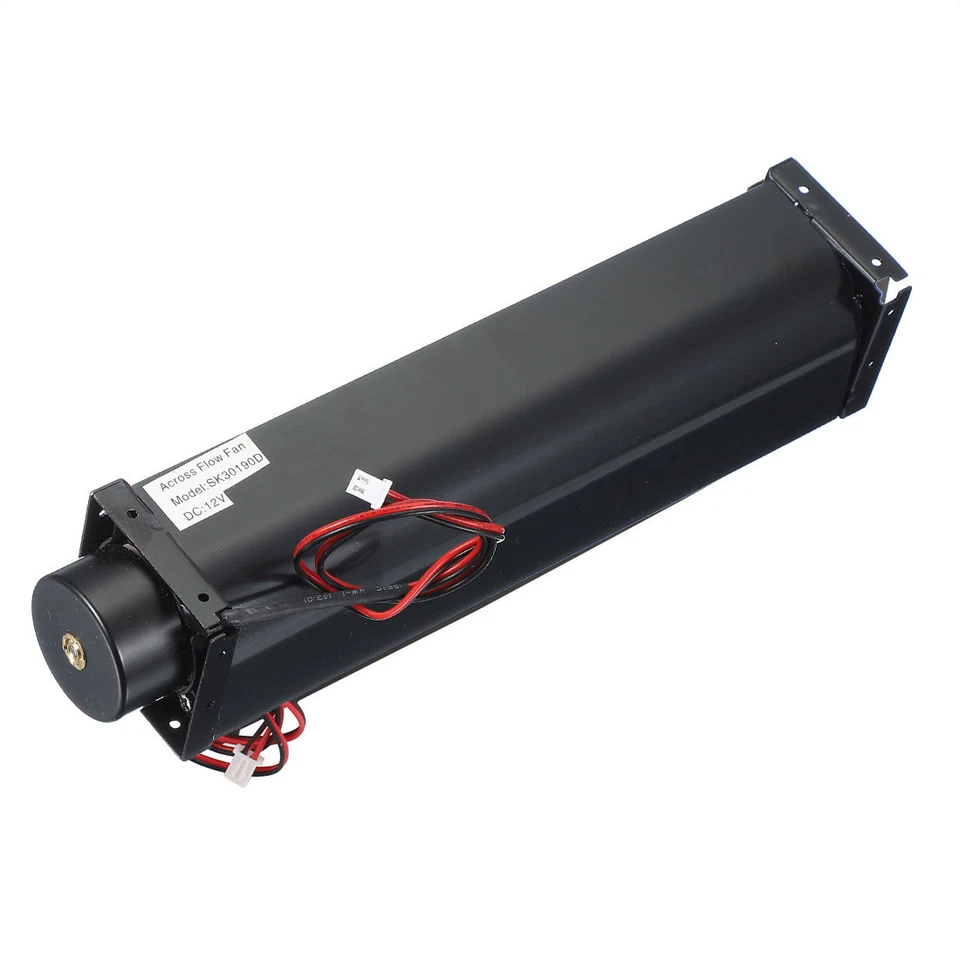 Universal DC 12V 2.4W Kugellager Querstrom Kühlventilator 200mm x 51mm x 49mm - Bild 3 von 4