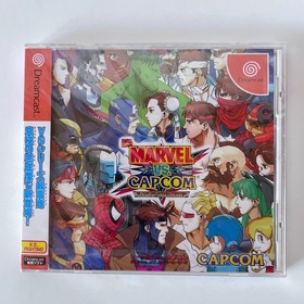 DC Marvel VS Capcom Clash of Super Heroes SEGA Dreamcast 1999 Japan Sealed New