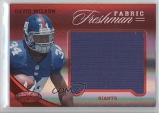 2012 Certified Freshman Fabric Mirror Red 25/149 David Wilson #326 0m0