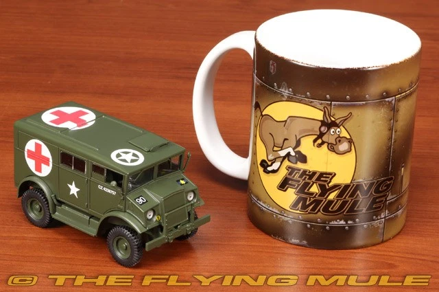 Motor City Classics 1:43 C8A 4x4 Ambulance Canadian Army 2nd Armored Bgd - Image 4 of 4