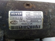 Démarreur Rover 2000