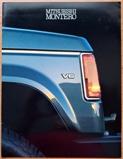 MITSUBISHI * 1990 Montero * Original Sales Brochure * EXC COND * FREE SHIPPING