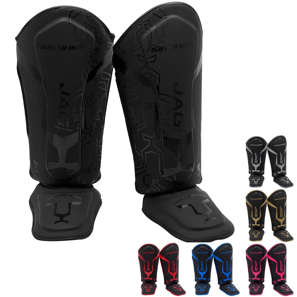 JAG Gears Alfa Shin Instep Schienbein Fußschutz Kickboxen MMA Muay Thai Shin Gua - Bild 1 von 1