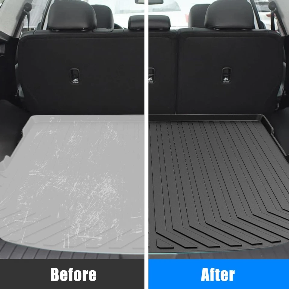 Rear Cargo Mat for 2016-23 Dodge Challenger | Waterproof TPE | All-Weather Liner - Image 2 of 4