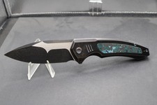 We Knife Co Ltd Hyperactive Vanax Blade Arctic Storm Fat Carbon- WE23030-3