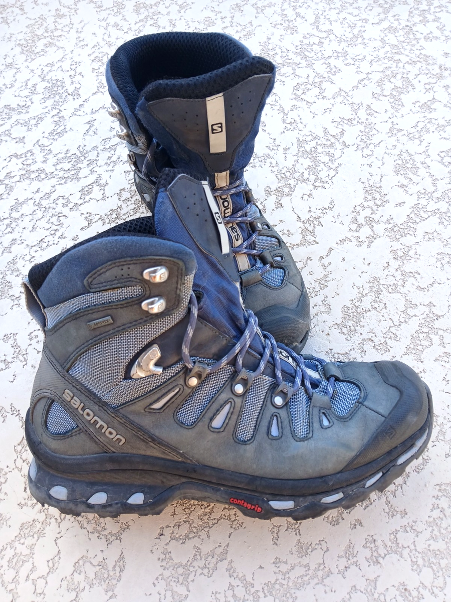 Salomon Contagrip Gore-Tex Boots Mens 10.5 Black Waterproof  display picture 3
