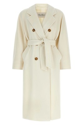 MAX MARA Madame White 101801 Icon Coat New