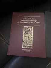 Court Fee And Revenue Stamps Of Princely States Of India Three Book Set