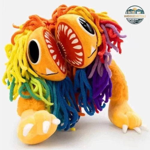Yarnaby Plush Colorful Lion Plush Toy Doll Harley Sawyer Ani