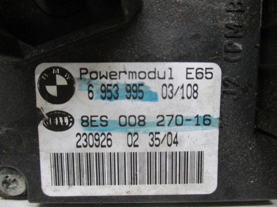 BMW 745i 2005 05 ordenador de control de potencia BMW 745i 2005 05 6953995 8ES-008-270-16 Foto 3 de 3
