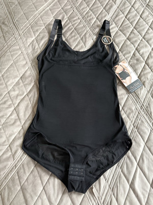 PRIMA VALENTINA Intimates Body Shaper Black Size 1X