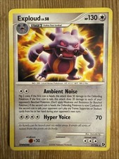 Pokemon Exploud 17/106 Great Encounters Rare Card DMG