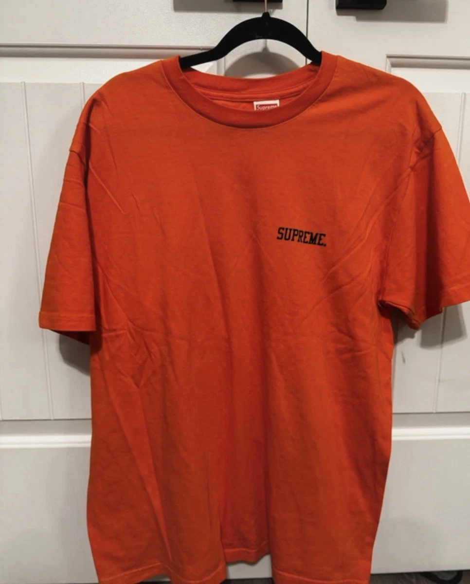 Supreme Size L Orange Shirts for Men for sale | eBay
