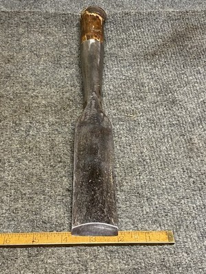 Vintage Timber Framing Slick Chisel 1-13/16  With Worn Makers Mark 