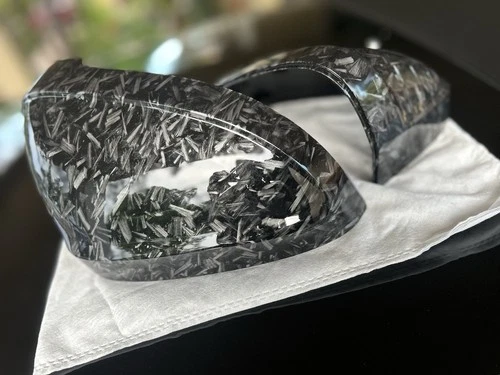Audi B9 2017-2024 A4 A5 S4 S5 RS4 RS5 Forged Carbon Mirror Caps