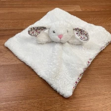 Kellytoy Rabbit Bunny Girls Lovey Security Blanket with Rattle