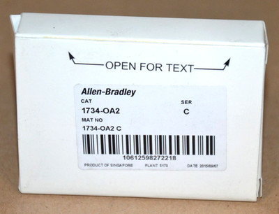 ALLEN BRADLEY 1734-OA2 I/O-Modul Ser: C NEU OVP