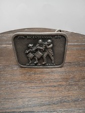 1976 Bicentennial Spirit Of America Belt Buckle