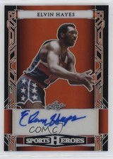 2024 Leaf Metal Sports Heroes Orange Shimmer /5 Elvin Hayes #BA-EH1 Auto HOF 0w1