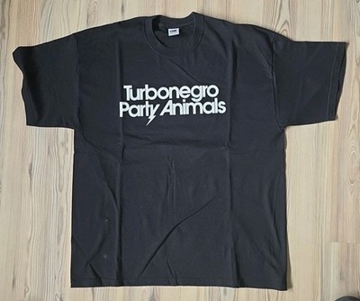 Turbonegro - Party Animals - Promo T-Shirt Gr. XL Fruit of the Loom Turbojugend