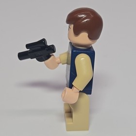 Lego Star Wars Han Solo Light Nougat, Reddish Brown Hair, Tan Legs SW0081 Read 