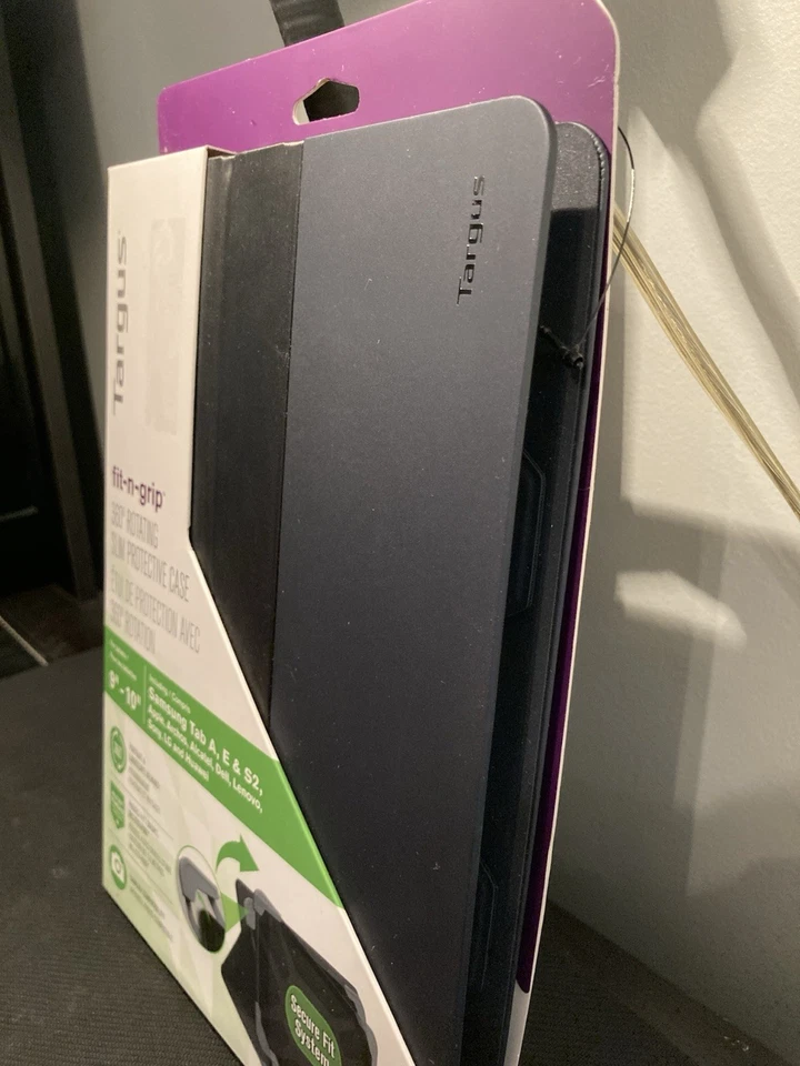 NEW Targus Fit-n-Grip Universal 360* Case for 9”-10" Ipad Tablets Apple Samsung - Image 3 of 4