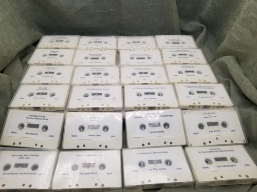 LOT 24 MAHC 2006 Hypnosis Self Help Restful Sleep Stop Smoking CASSETTE TAPES