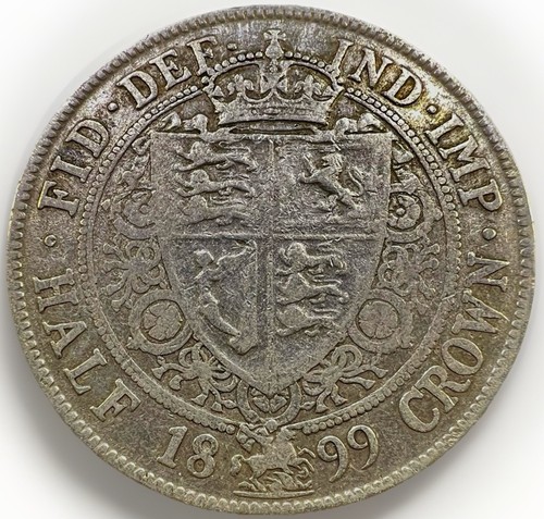 Great Britain 1899 Half Crown - Victoria KM#782 13.76g 5040