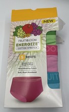 Fruit Of The Loom Briefs Panties Underwear Girls Size 16 Pink Purple 5 Pairs