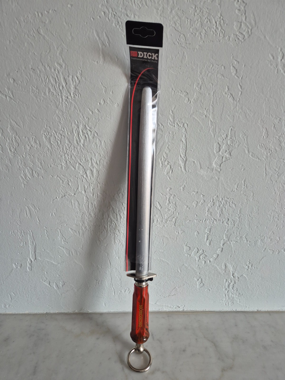 Fusil à aiguiser professionnel DICKORON mèche saphir pour couteaux de chef
