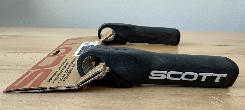 De colección Scott NightStix Termoplástico 22.2 mm Abrazadera Bicicleta MTB Extremos de Barra Foto 4 de 4