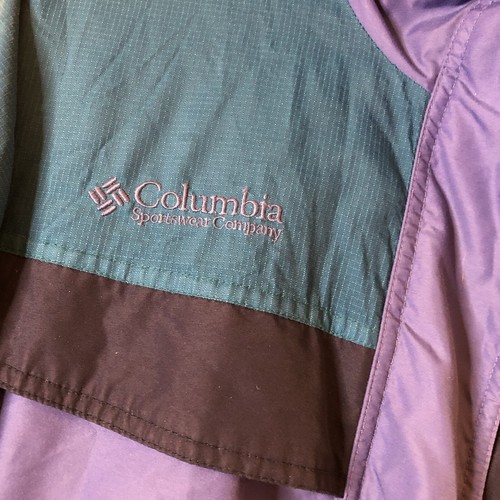 Columbia Vintsge Boulder Ridge Bugaboo Ski Jacket Purple Teal Blue Size Small - Picture 3 of 13