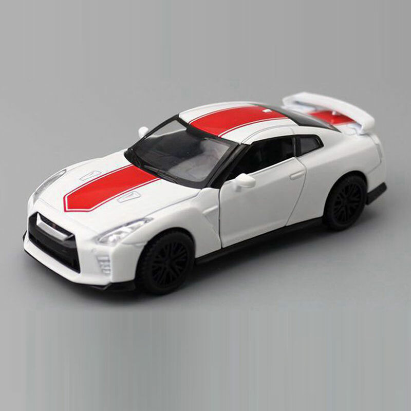 Nissan GT-R Toy Car 1/42 Scale Diecast Model Car Boys Toys Pull Back Vehicle
