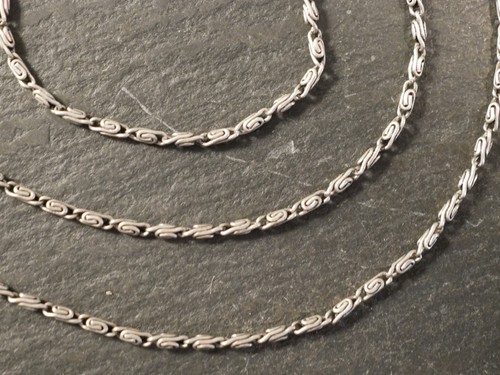 Schöne 835 Silber Kette S Panzerkette Unisex Damen Herren LN Laurin - Bild 6 von 8