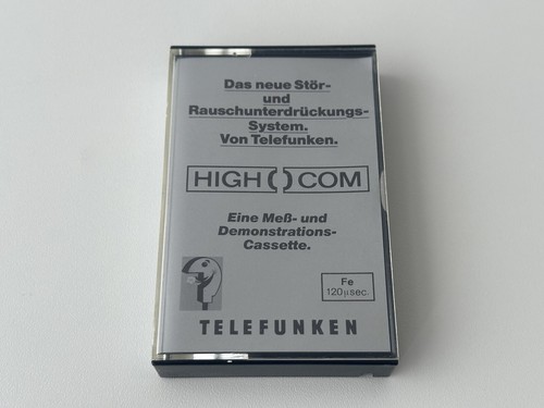 Telefunken High Com Measuring and Demonstration Cassette / Measuring + Test Tape