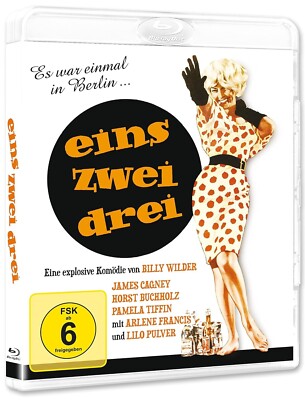 Eins, zwei, drei (1961)[Blu-ray/Neu/OVP] von Billy Wilder mit James Cagney, Hors