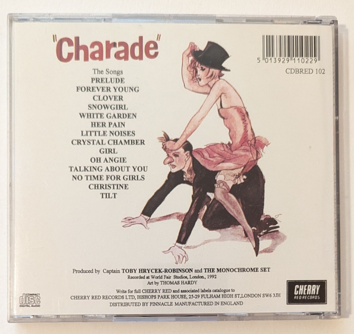 The Monochrome Set Charade レコード LP The Monochrome Set - 2 UK