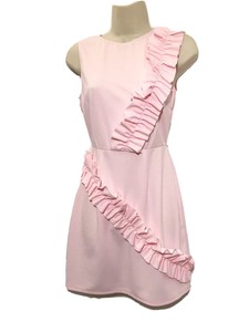 asos light pink dress