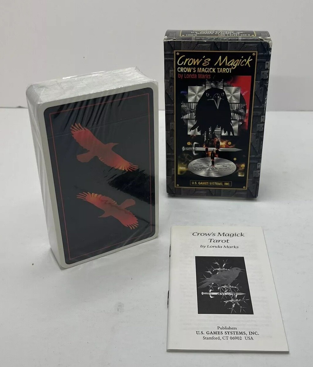 【タロット】Crow's Magick Tarot Crow's Magick Tarot Vintage Card Deck by Londa Marks Holly