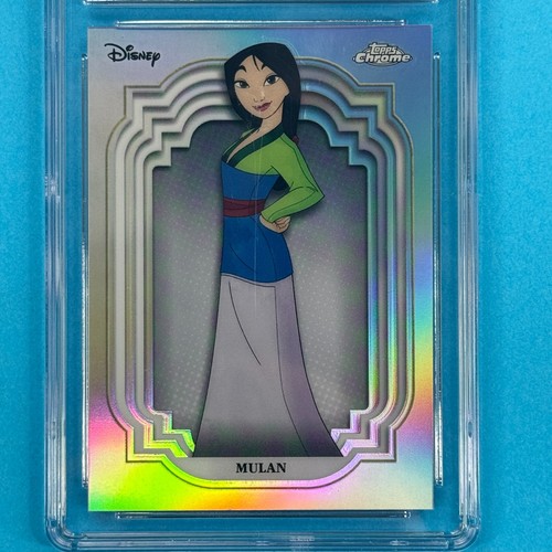 2024 Topps Chrome Disney Mulan Refractor #79 CGC 10 Gem Mint - Picture 3 of 5