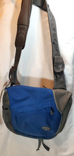Osprey Shoulder Bag Grey An Blue Large Well Padded For Laptops Great Large Bag