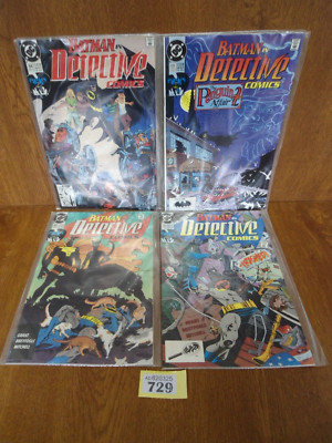 #612 613 614 & 615 Batman DC Detective Comics 1990