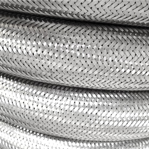 1/4" 6mm Stainless Steel Braided Fuel Oil Hose -2M - Picture 5 of 12