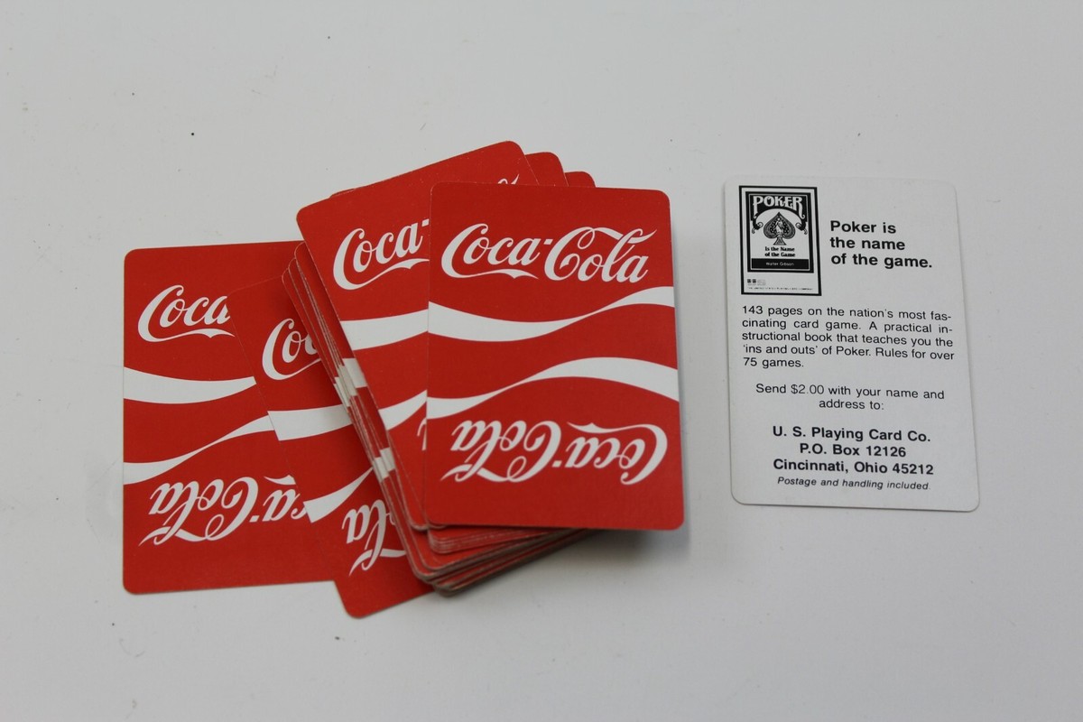 Vintage 1984 Coca Cola Playing Cards in Box Complete | eBay