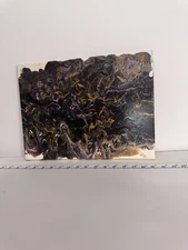 Vibrant Abstract Acrylic Pour Painting - Modern Wall Art - Resin Coated