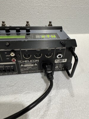 TC HELICON Voicelive Harmony Correction Effects Vocal Processor | eBay