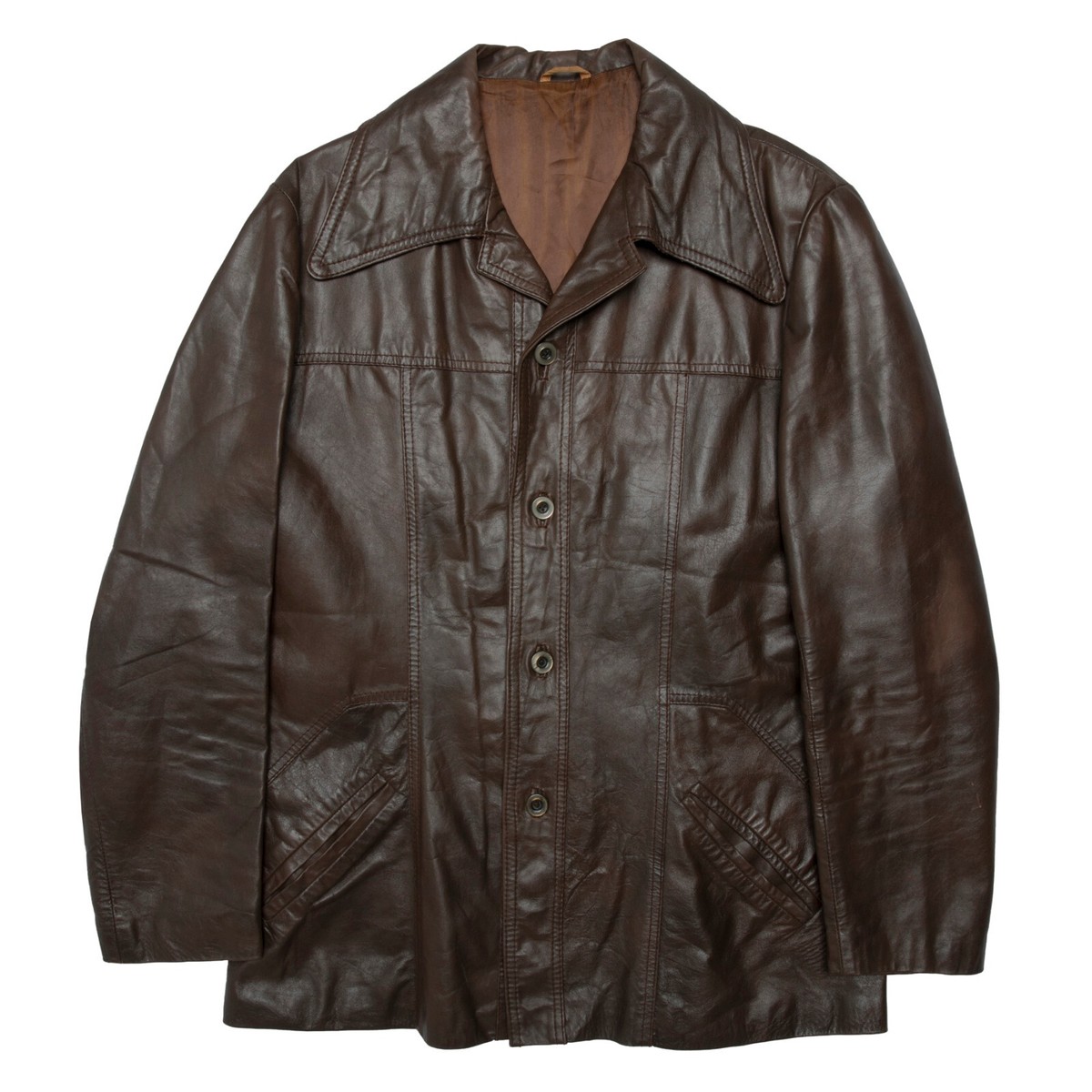 Elvo (Germany) Vintage, 1970s, Edge-Stitched Lapels, Western [sold