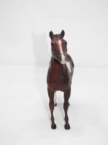 Breyer Paint Horse Standing Foal Brown Pinto • 1989/90 #809 6.75" Liver Chestnut - Picture 5 of 11